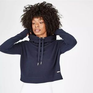 Sweaty Betty escape luxe crop sweatshirt